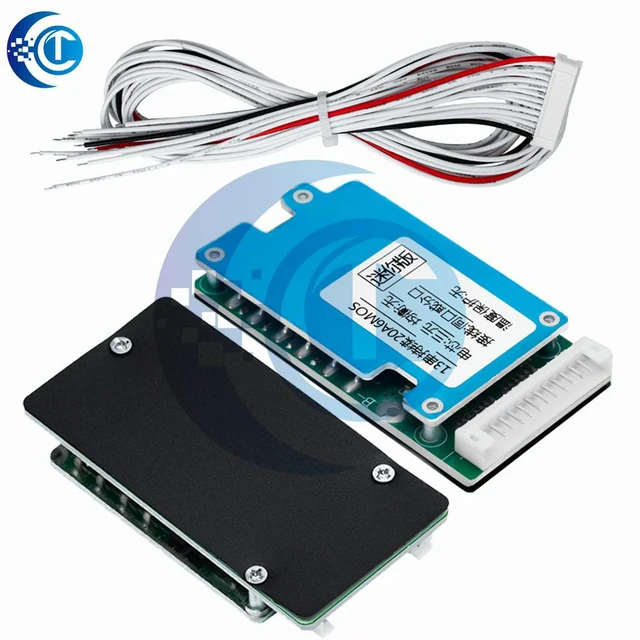 Alt view image 2 of 3 - 13S 48V 20a lithium Protection Board BMS Protection Board ChargerElectric Vehicle Protection Board