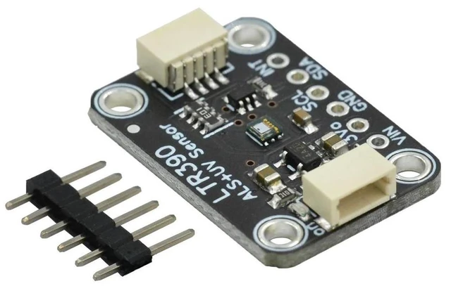 Main image of Gravity LTR390 UV Light Sensor 280nm to 430nm Support I2C UART 3.3V or 5V for Light intensity detection Weather Experime