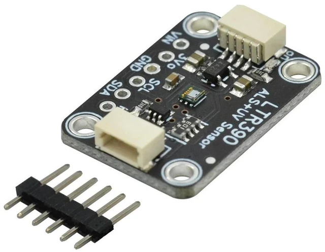 Alt view image 3 of 3 - Gravity LTR390 UV Light Sensor 280nm to 430nm Support I2C UART 3.3V or 5V for Light intensity detection Weather Experime