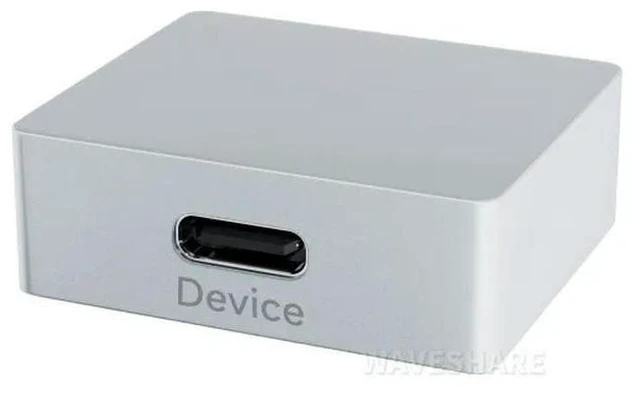 Alt view image 2 of 3 - USB-C Power Splitter,Type-C Power And Signal Splitter,Supports 5V DC Independent Power Supply,3×Type-C Female Ports,CNC Aluminum