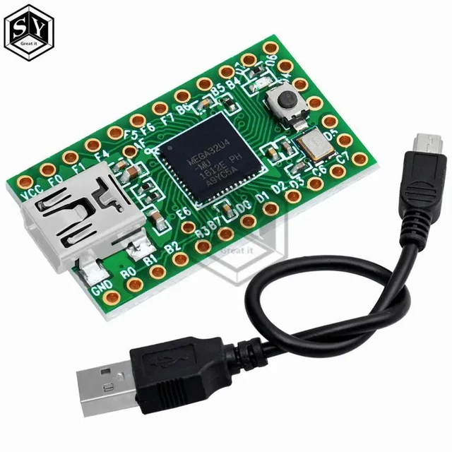 Main image of Teensy 2.0 USB 2.0 keyboard mouse teensy for AVR ISP experiment board U disk Mega32u4