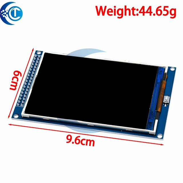 Alt view image 2 of 3 - 3.5" 320×480 High-Res TFT LCD Display - ly Compatible for MEGA 2560 R3 Board