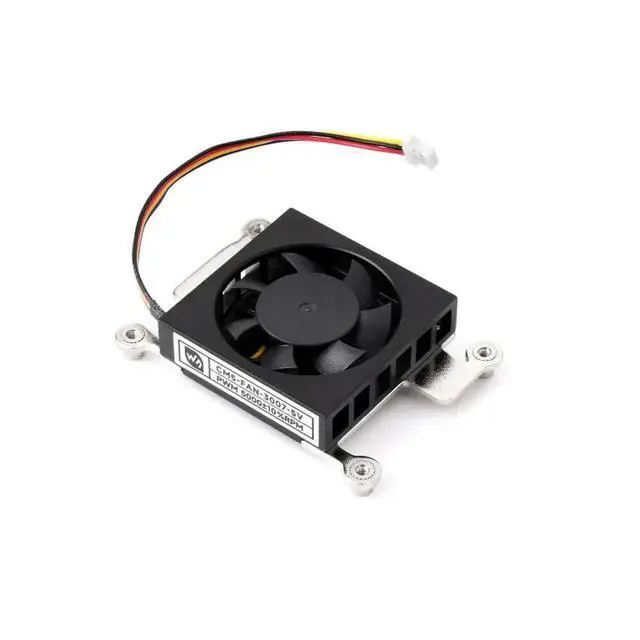 Alt view image 3 of 3 - CM5-FAN-3007-B-5V,Dedicated All-in-one 3007 Cooling Fan For Raspberry Pi Compute Module 5,5V Power Supply,Speed