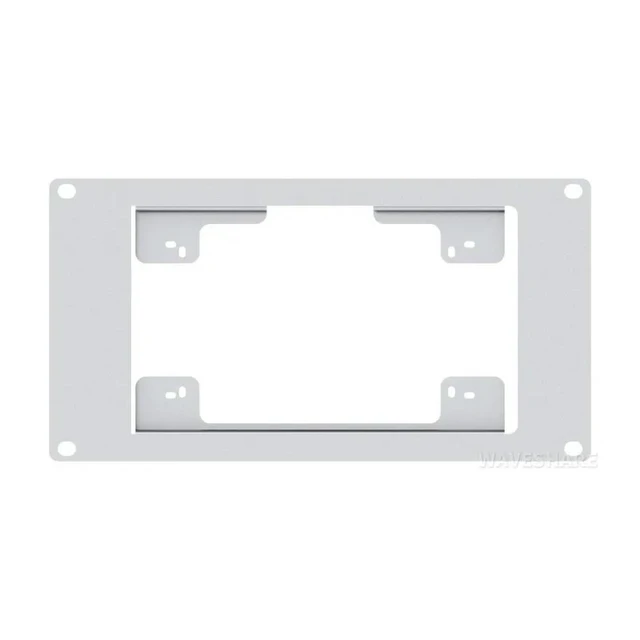 Alt view image 2 of 2 - HomeRack 7inch DSI Display Mounting Panel,3U Mounting Space,Compatible With Official Raspberry Pi 7inch Touch Display