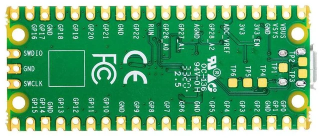 Alt view image 2 of 2 - Raspberry Pi Pico A Low-Cost High-Performance Microcontroller Board with Flexible Digital Interfaces