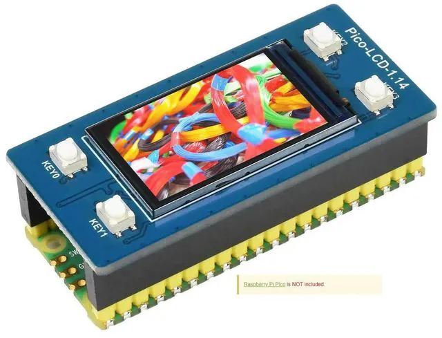 Main image of 1.14inch LCD Display Module for Raspberry Pi Pico 65K Colors 240*135 SPI