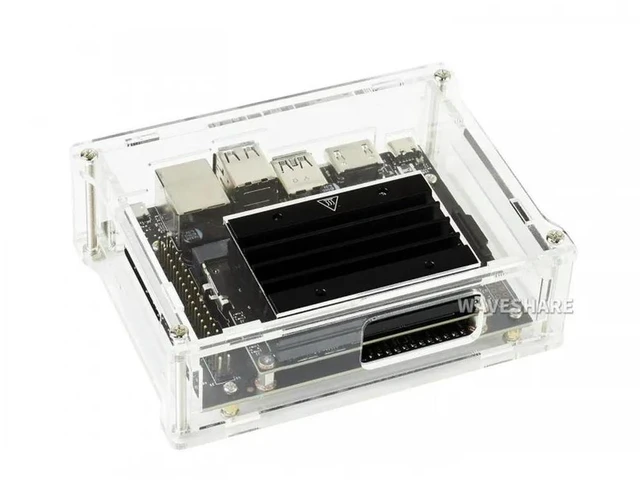 Alt view image 2 of 3 - 2pcs Acrylic Clear Case, Specialized for Jetson Nano 2GB Developer Kit