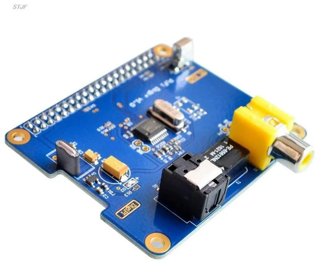 Alt view image 2 of 3 - Raspberry Pi HIFI DiGi Digital Sound Card I2S SPDIF expansion board Digital Chip for Raspberry Pi 2/B+/A+ support Raspberry pi 3