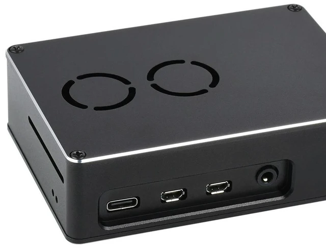 Main image of Dual Fan Case for Raspberry Pi 4, Dull-Polish Surface