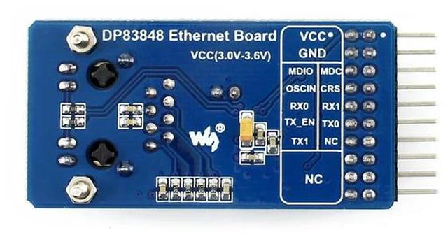 Alt view image 2 of 3 - DP83848 Ethernet Board Features The Single Port 10/100 Mb/S Ethernet Physical Layer and RJ45 Connector