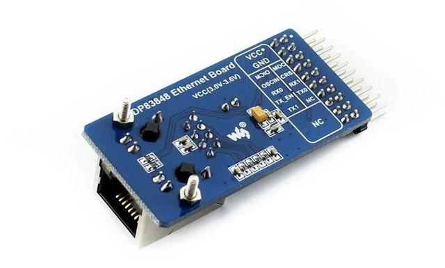 Alt view image 3 of 3 - DP83848 Ethernet Board Features The Single Port 10/100 Mb/S Ethernet Physical Layer and RJ45 Connector