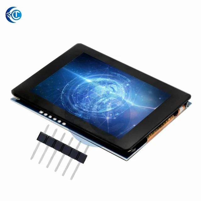 Alt view image 3 of 3 - ESP32-C3 with 2.4-inch TFT LCD screen ST7789 small screen 240x320 display with touch color screen SPI for