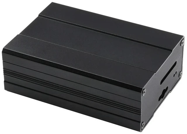 Alt view image 3 of 3 - Aluminum Chamfered Design Case for Raspberry Pi 4B Distinctive Tech Feeling