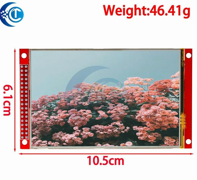 Alt view image 2 of 3 - ILI9488 4.0" TFT Touch LCD Screen, 320*480 16Bit Display Module for UNO Mega2560