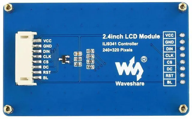 Alt view image 2 of 3 - Embedded ILI9341 Driver Using SPI Bus 240X320 General 2.4inch LCD Display Module 65K RGB Module