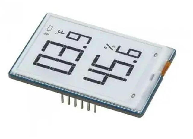 Main image of 1.9inch Segment e-Paper Module,91 Segments,I2C Bus,Ideal for Temperature and humidity meter, Humidifier, Digital Meter