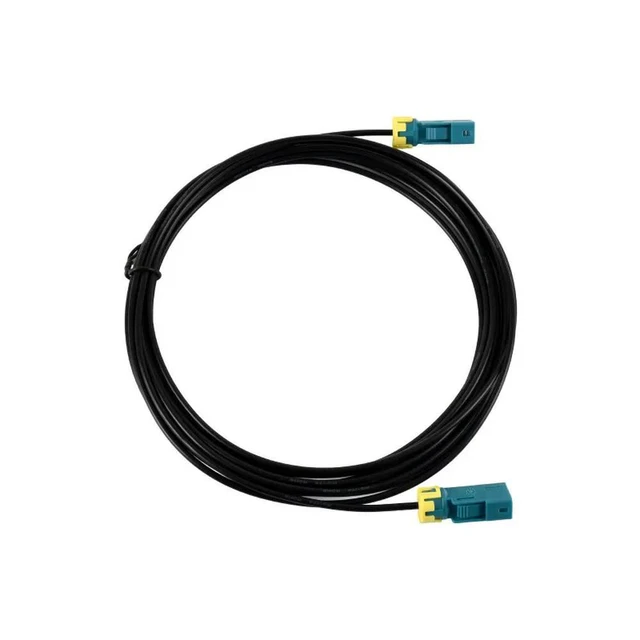 Alt view image 2 of 3 - Fakra-Dual-Female-Cable-174-L5M,Fakra Z-Coded Dual Female Waterproof Coaxial Cable,RG174 Coaxial Cable,5m Length