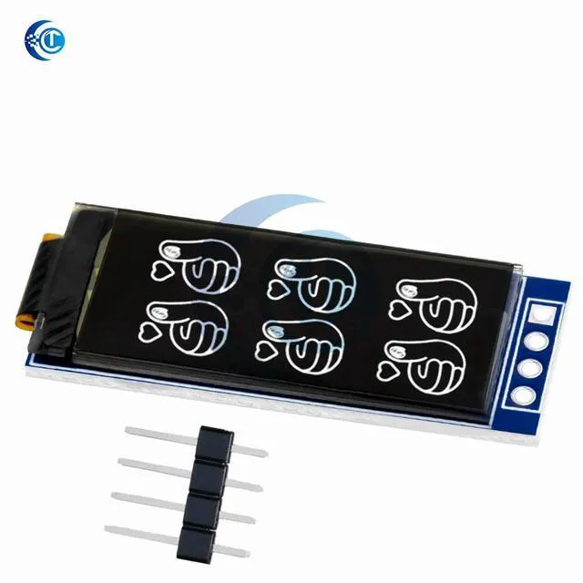 Alt view image 3 of 3 - 1.09/1.1 Inch OLED Display Module - 128x64 SSD1312 Driver I2C Interface for (64x128 Resolution, 12864 Type)