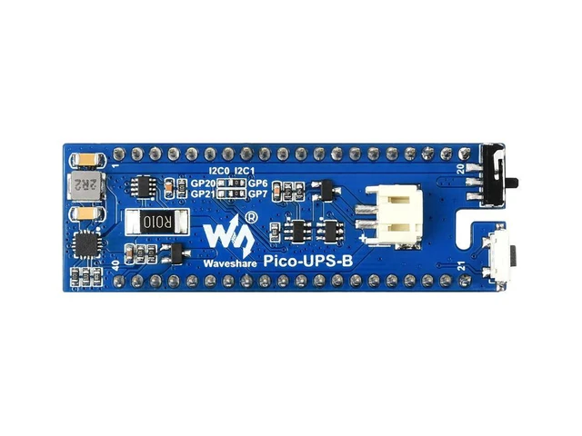 Alt view image 3 of 3 - Pico-UPS-B,UPS Module for Raspberry Pi Pico Uninterruptible Power Supply Li-po Stackable Design