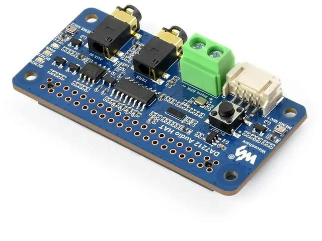 Alt view image 3 of 3 - DA7212 I2S Audio Board For Raspberry Pi, Stereo Encoding/Decoding, Onboard Dual Microphones, Compatible With Raspberry