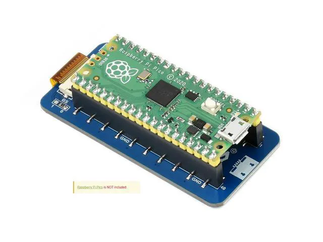 Alt view image 3 of 3 - 2.13inch EPaper E-Ink Display Module (B) for Raspberry Pi Pico, 212*104, Red / Black / White, SPI