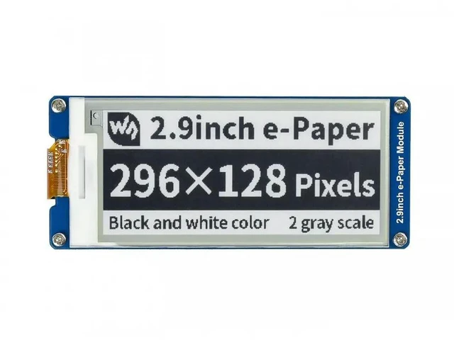 Main image of 2.9inch e-Paper Module 296x128, E-Ink display