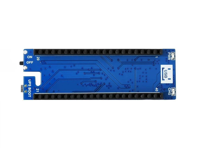 Alt view image 3 of 3 - Raspberry Pi Pico Stackable Design UPS Module Uninterruptible Power Supply Lithium Expansion module