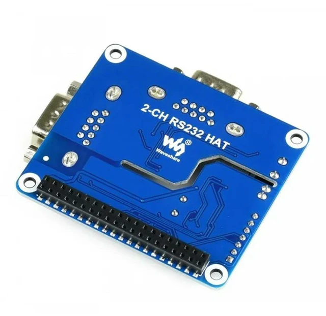 Alt view image 2 of 3 - 2-CH RS232 HAT,2-Channel Isolated RS232 Expansion HAT for Raspberry Pi