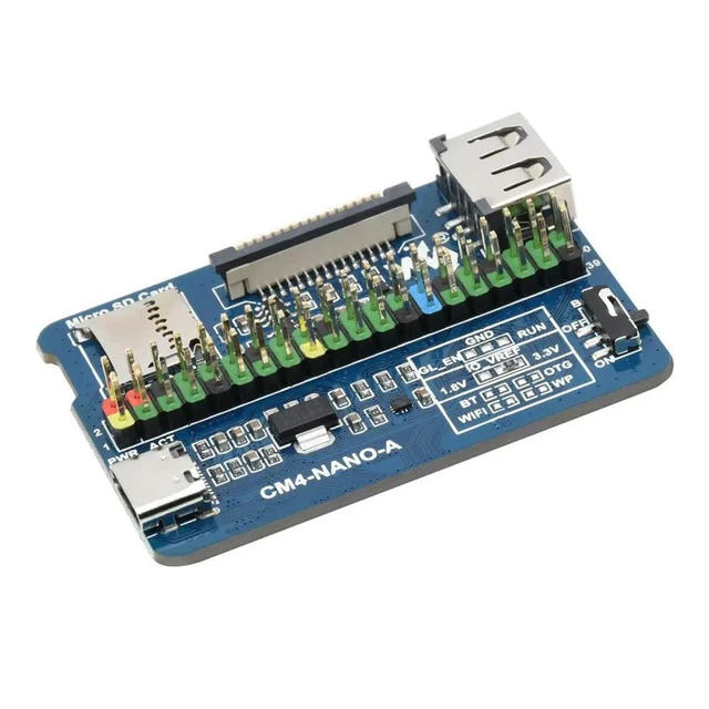 Alt view image 2 of 2 - CM4-NANO-A,Nano Base Board (A) for Raspberry Pi Compute Module 4, Same Size as the CM4