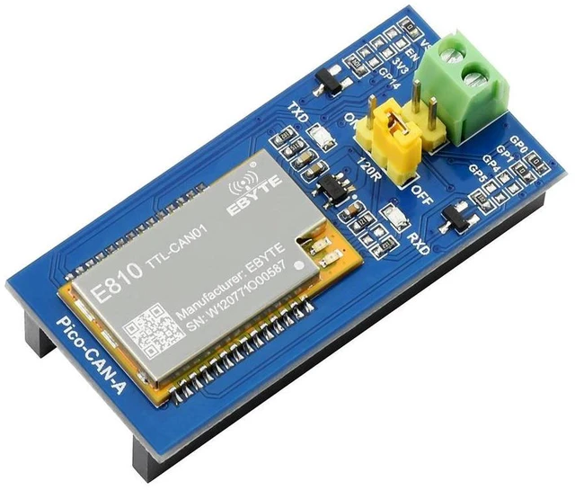Main image of CAN Bus Module for Raspberry Pi Pico UART to CAN conversion
