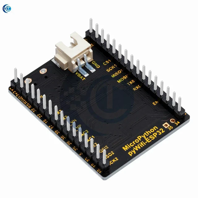 Alt view image 2 of 3 - PY-ESP32 Micro Python IoT Learning Development Board DC3.6V-6V ESP32 WR-00N-32 Module Miro-USB +BT+BLE MCU Module