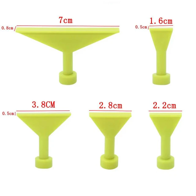 Alt view image 2 of 3 - For Car Dent Repair Tool, Wine Glass Line Pull Tab, Concave and Convex Pit Non-marking Repair Suction Pit Gasket