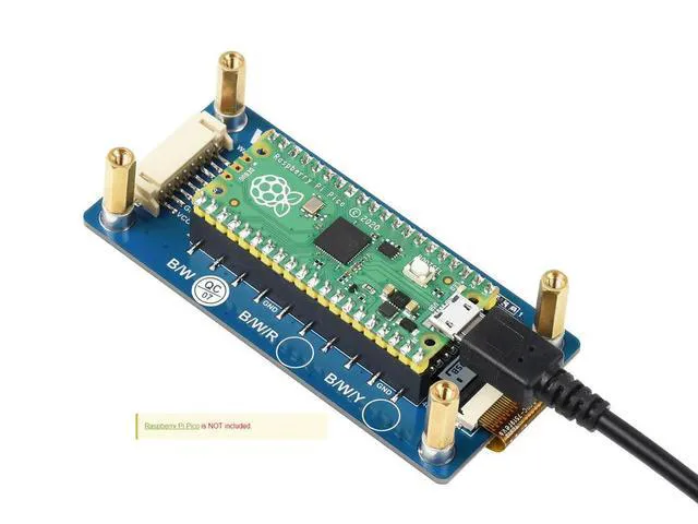Alt view image 3 of 3 - 2.9inch E-Paper E-Ink Display Module for Raspberry Pi Pico