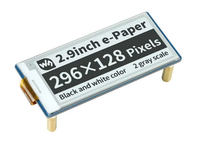 Alt view image 2 of 3 - Pico-ePaper-2.9,2.9inch E-Paper E-Ink Display Module for Raspberry Pi Pico