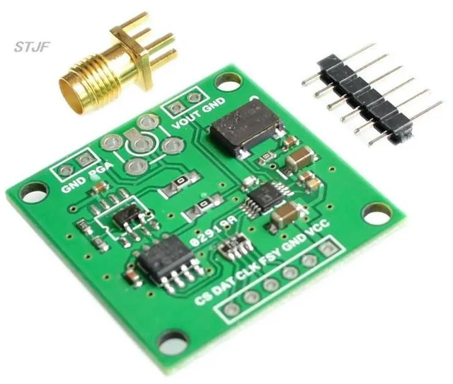 Main image of AD9833 triangle sine wave signal source IC integrated circuit square wave generator module