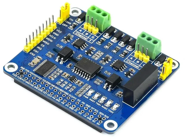 Main image of 2-Channel Isolated RS485 Expansion HAT SC16IS752+SP3485 Solution for Raspberry Pi