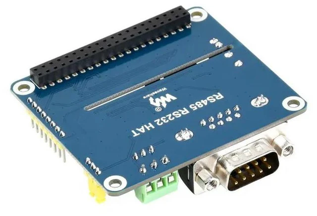 Main image of Isolated RS485 RS232 Expansion HAT for Raspberry Pi, SPI Control