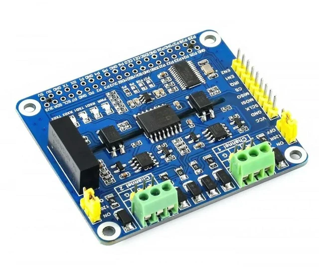Main image of 2-CH RS485 HAT,2-Channel Isolated RS485 Expansion HAT for Raspberry Pi