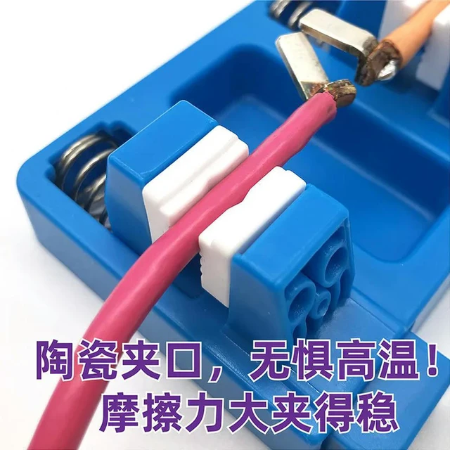 Alt view image 3 of 3 - For solder tool set soldering station PCB wiring fixture DuPont clamp welding