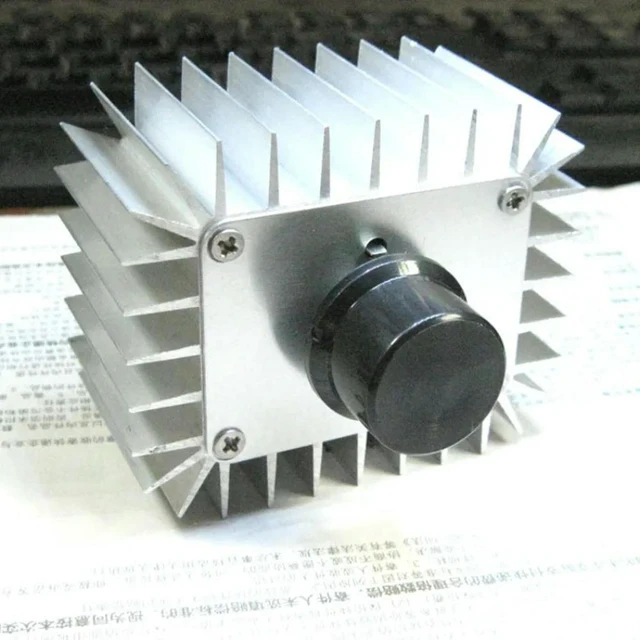 Alt view image 3 of 3 - For 5000W Thyristor Voltage Regulator, High-power Electronic Voltage Regulation, Dimming, Speed Regulation, Temperature