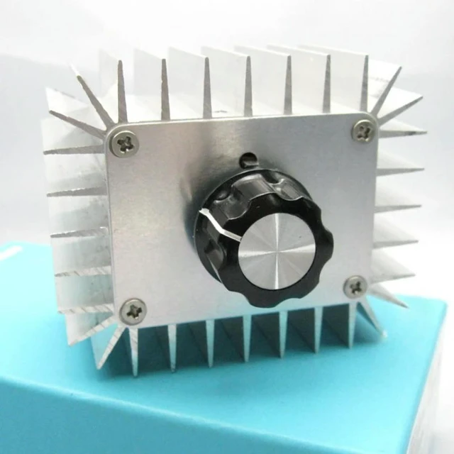 Alt view image 2 of 3 - For 5000W Thyristor Voltage Regulator, High-power Electronic Voltage Regulation, Dimming, Speed Regulation, Temperature