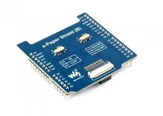 Main image of Universal E-Paper Raw Panel Driver Shield (B) For NUCLEO , Onboard MX25R6435F Flash Chip, Supports Expanding External RAM