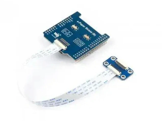 Alt view image 2 of 2 - Universal E-Paper Raw Panel Driver Shield (B) For NUCLEO , Onboard MX25R6435F Flash Chip, Supports Expanding External RAM