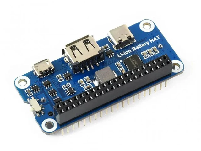 Main image of Li-ion HAT for Raspberry Pi, 5V Output, Quick Charge