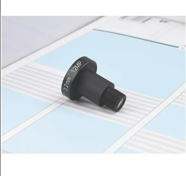 Alt view image 2 of 3 - WS1603212 M12 High Resolution Lens, 12MP, 160° FOV, 3.2mm Focal length, Compatible with Raspberry Pi Camera M12