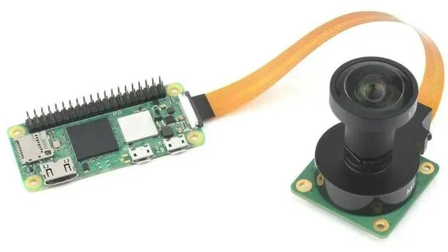 Alt view image 3 of 3 - WS1603212 M12 High Resolution Lens, 12MP, 160° FOV, 3.2mm Focal length, Compatible with Raspberry Pi Camera M12