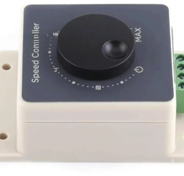 Alt view image 3 of 3 - For PWM DC Motor Motor Governor 12V24V36V48V20A High Power DC Controller Waterproof