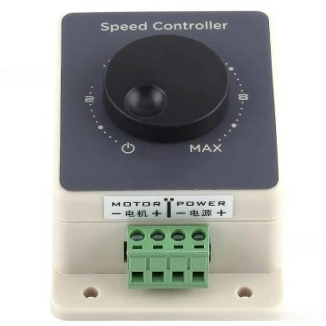 Alt view image 2 of 3 - For PWM DC Motor Motor Governor 12V24V36V48V20A High Power DC Controller Waterproof