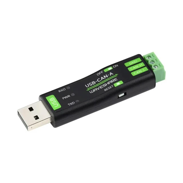 Alt view image 3 of 3 - USB-CAN-A USB to CAN Adapter Model A, STM32 Chip Solution, Multiple Working modes, Multi-system Compatible