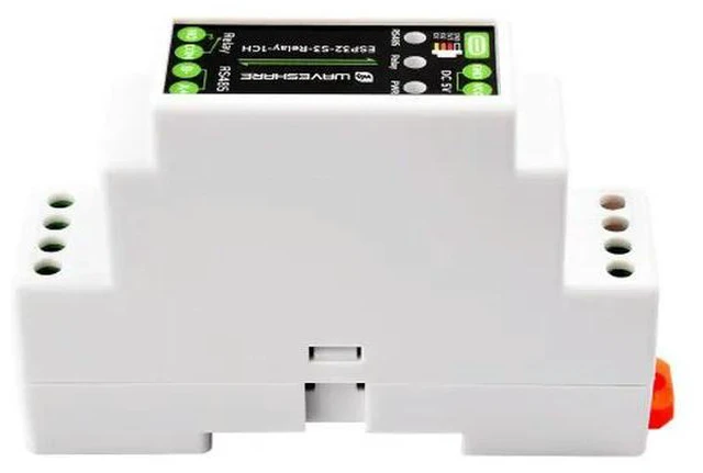 Main image of ESP32-S3-Relay-1CH,Industrial 1-Channel ESP32-S3 Relay Module,Supports /Bluetooth/RS485 Control,Multiple